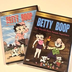 Set Of Two Betty Boop DVDs